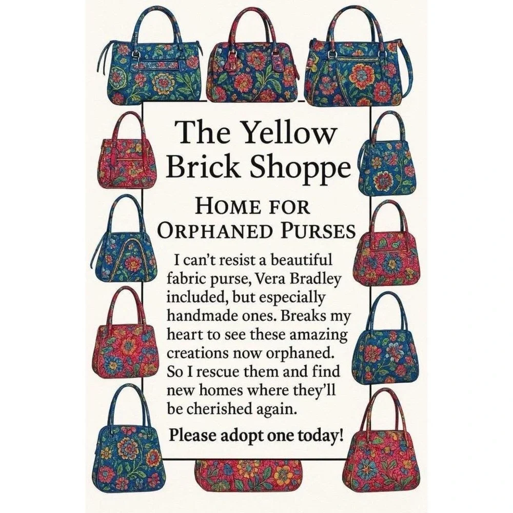 Handmade Peacock-Pattern Quilted Tote Bag – Blue/Green‎ Fabric – 13" x 5" x 10" - Picture 11 of 11